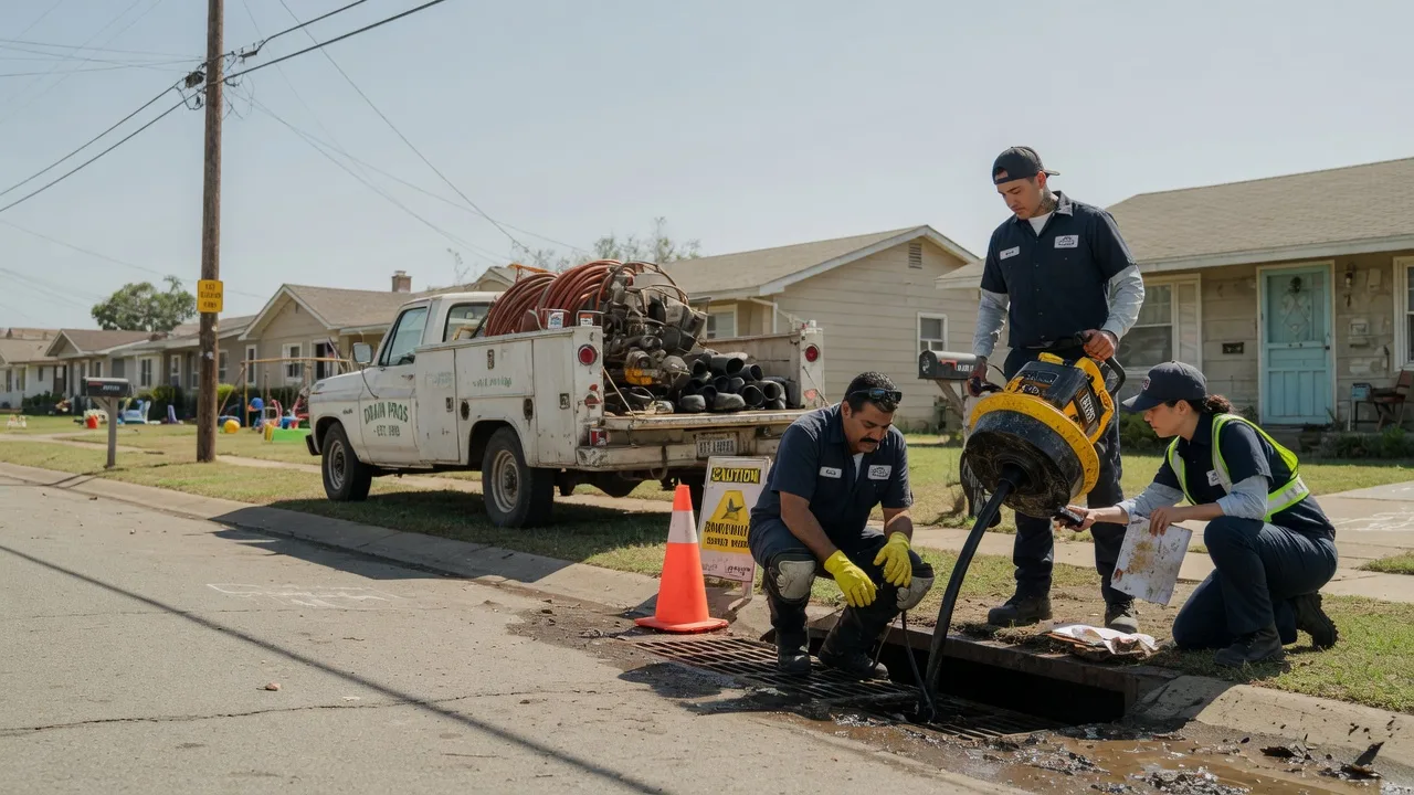Drain Cleaning in New Waverly, TX near me